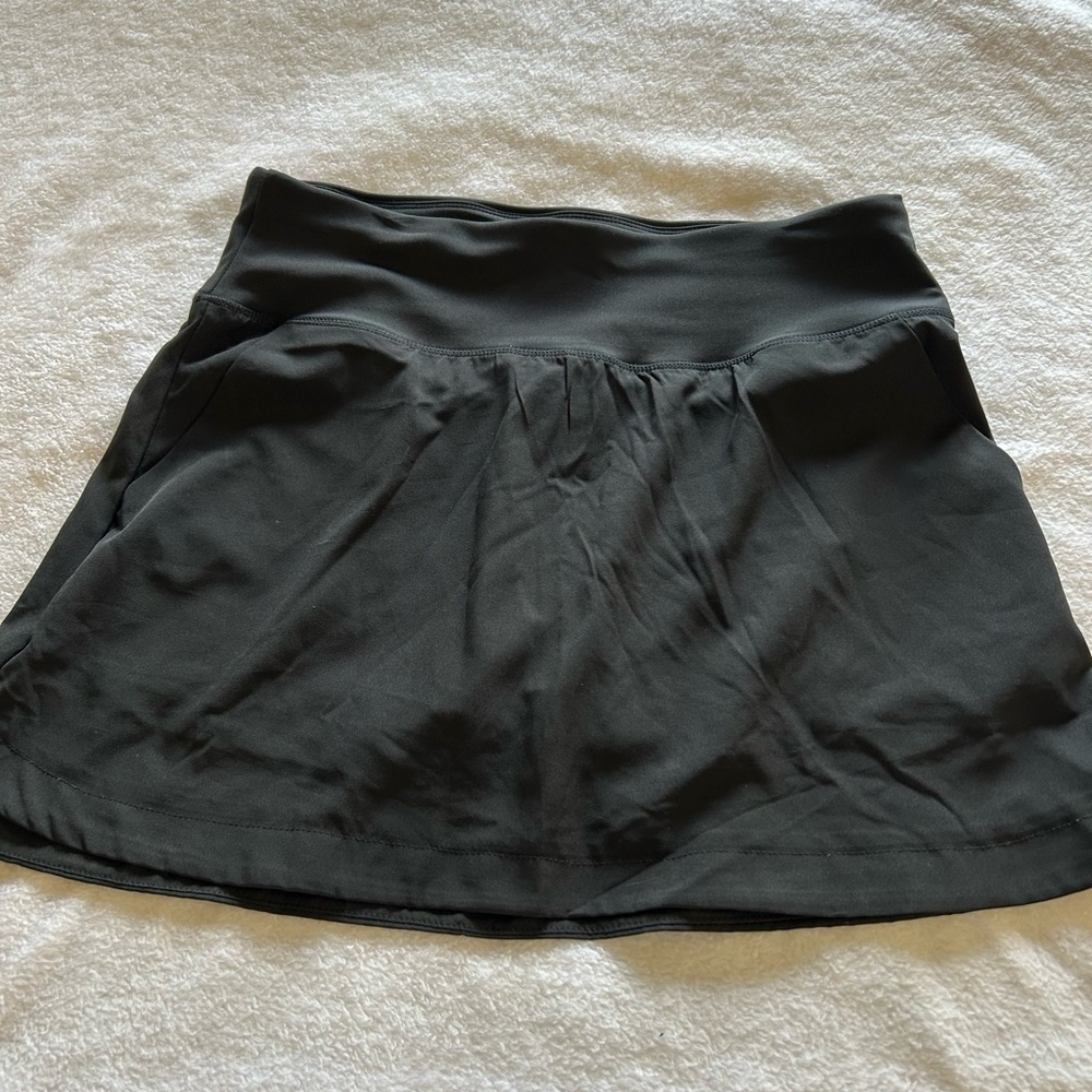 Adrienne Vittadini Black Mini Skater Skorts